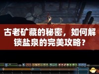 古老礦藏的秘密，如何解鎖鹽泉的完美攻略？
