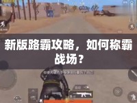 新版路霸攻略，如何稱(chēng)霸戰(zhàn)場(chǎng)？