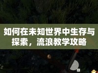 如何在未知世界中生存與探索，流浪教學(xué)攻略