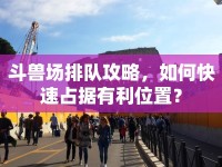 斗獸場排隊攻略，如何快速占據(jù)有利位置？
