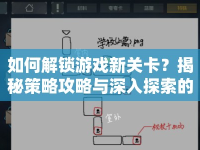 如何解鎖游戲新關(guān)卡？揭秘策略攻略與深入探索的奧秘！