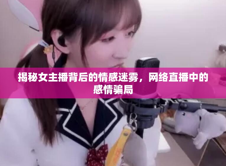 揭秘女主播背后的情感迷霧，網(wǎng)絡(luò)直播中的感情騙局