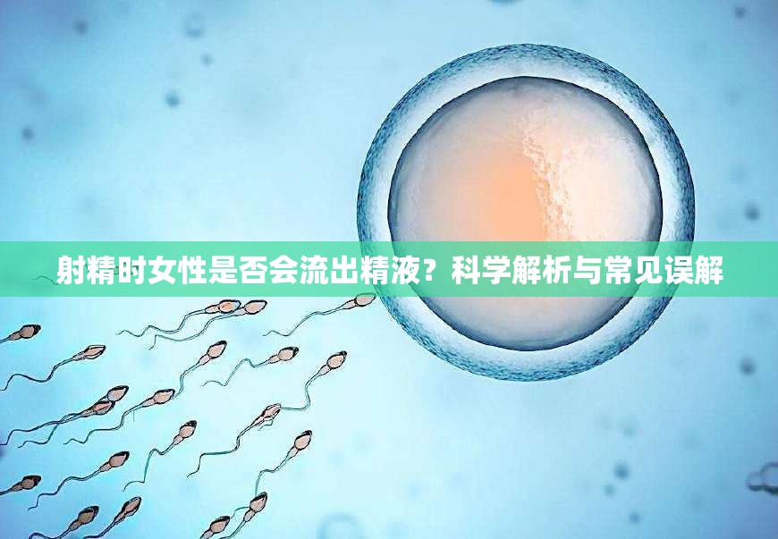 射精時女性是否會流出精液？科學解析與常見誤解