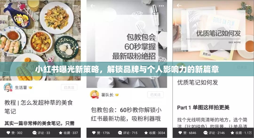 小紅書曝光新策略，解鎖品牌與個人影響力的新篇章