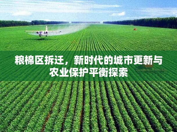 糧棉區(qū)拆遷，新時代的城市更新與農(nóng)業(yè)保護平衡探索