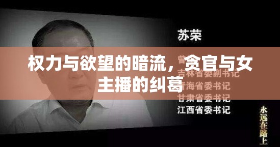 權(quán)力與欲望的暗流，貪官與女主播的糾葛