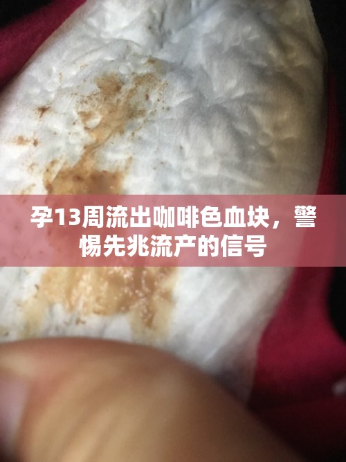 孕13周流出咖啡色血塊，警惕先兆流產的信號