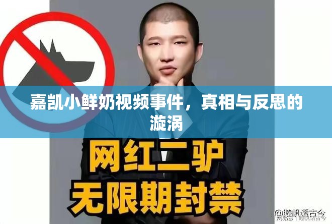 嘉凱小鮮奶視頻事件，真相與反思的漩渦