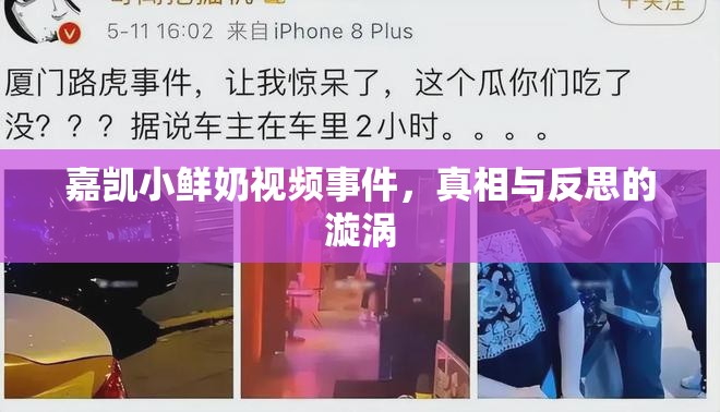嘉凱小鮮奶視頻事件，真相與反思的漩渦