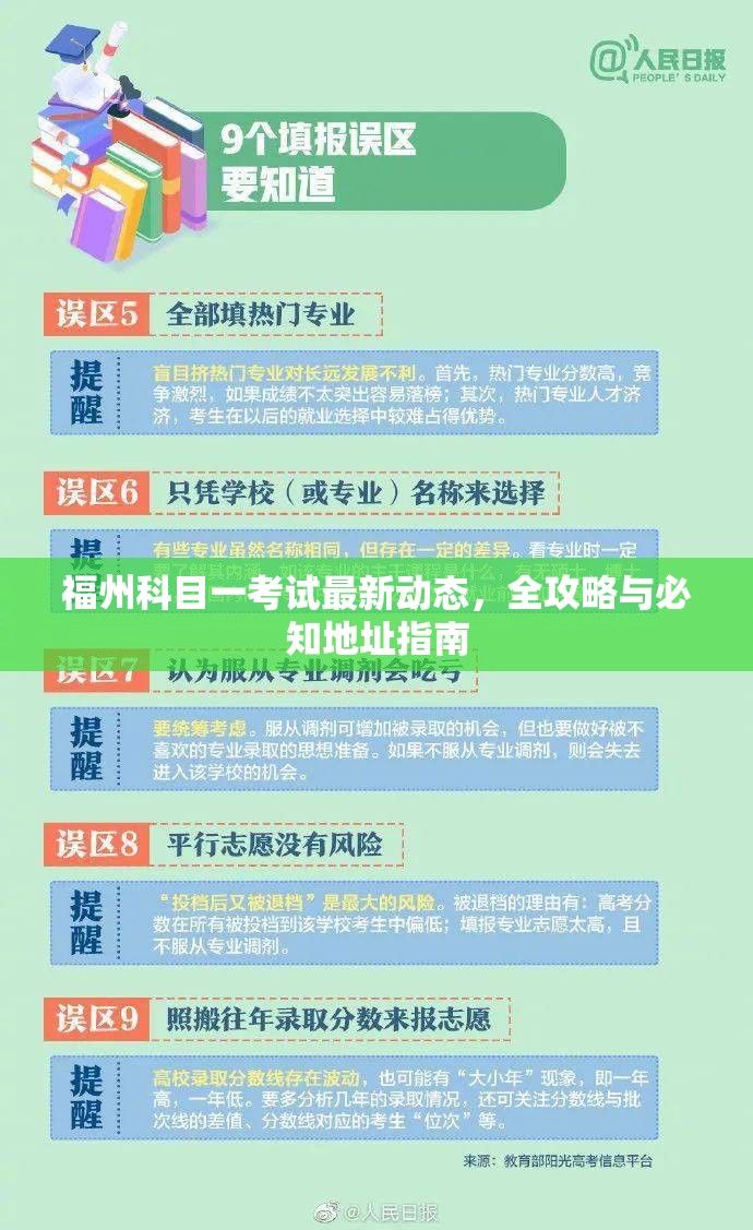 福州科目一考試最新動態(tài)，全攻略與必知地址指南