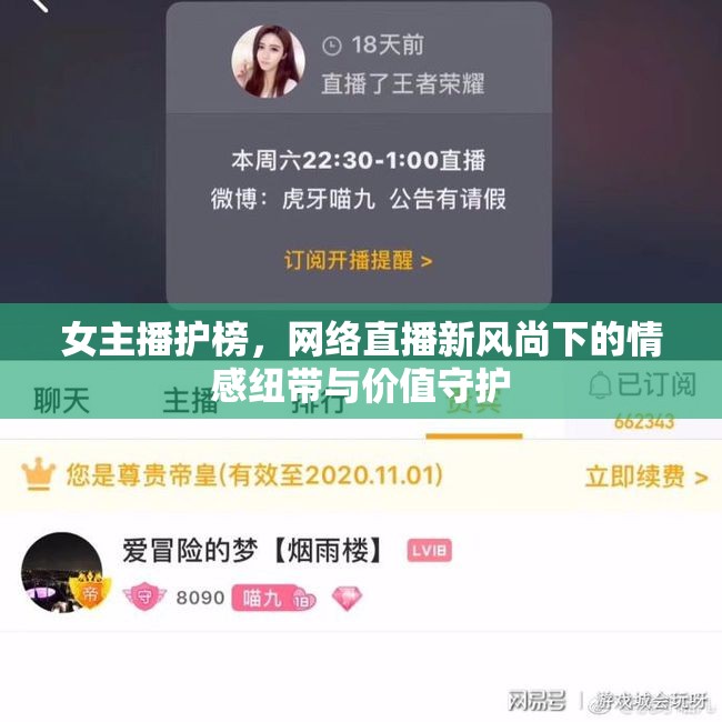 女主播護榜，網(wǎng)絡直播新風尚下的情感紐帶與價值守護