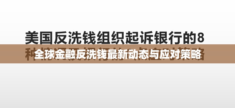 全球金融反洗錢(qián)最新動(dòng)態(tài)與應(yīng)對(duì)策略