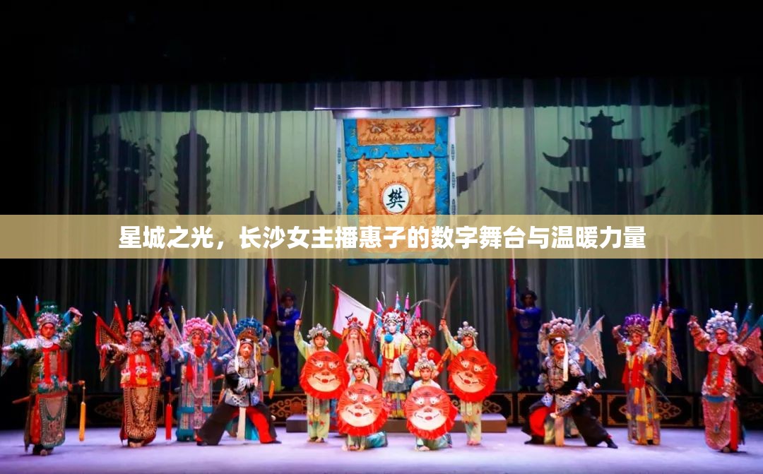 星城之光，長沙女主播惠子的數(shù)字舞臺與溫暖力量
