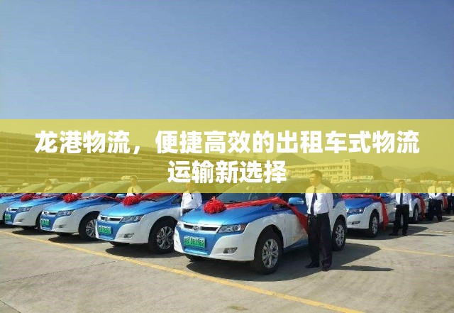 龍港物流，便捷高效的出租車式物流運輸新選擇