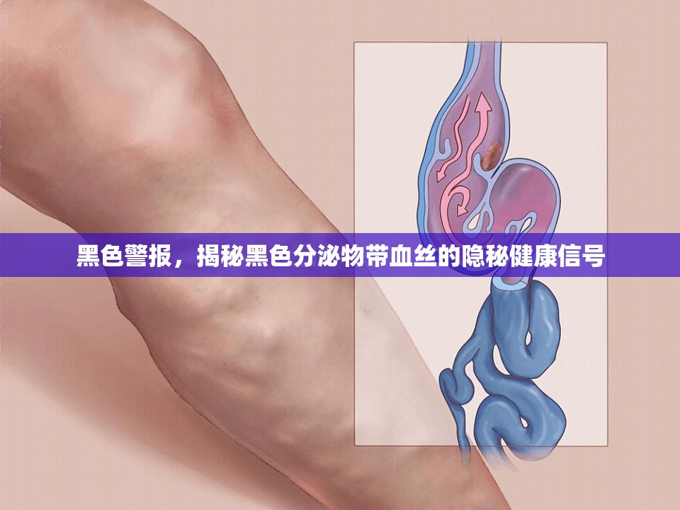 黑色警報(bào)，揭秘黑色分泌物帶血絲的隱秘健康信號(hào)