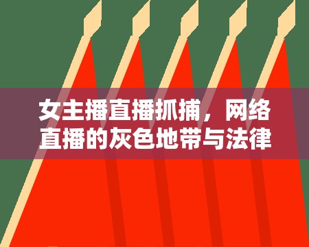 女主播直播抓捕，網絡直播的灰色地帶與法律邊界探討