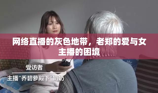 網(wǎng)絡直播的灰色地帶，老鄭的愛與女主播的困境