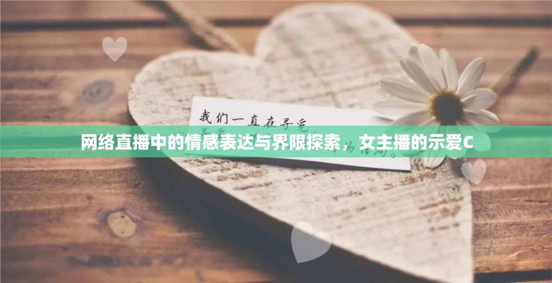 網(wǎng)絡(luò)直播中的情感表達(dá)與界限探索，女主播的示愛(ài)C