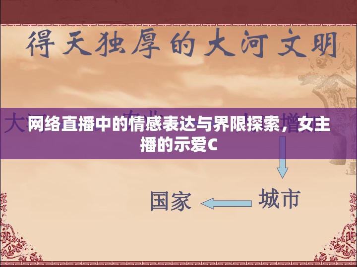 網(wǎng)絡(luò)直播中的情感表達(dá)與界限探索，女主播的示愛(ài)C