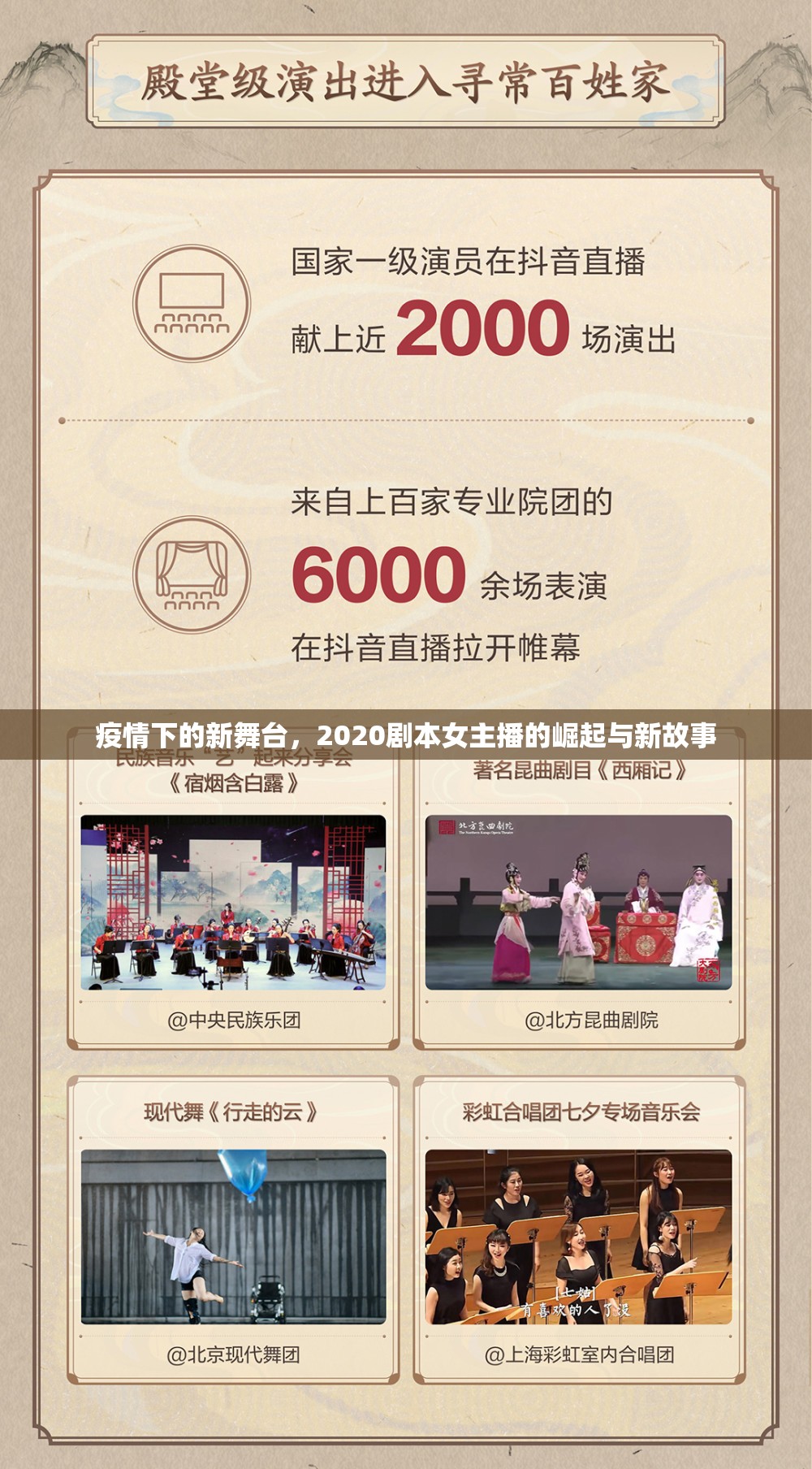 疫情下的新舞臺(tái)，2020劇本女主播的崛起與新故事