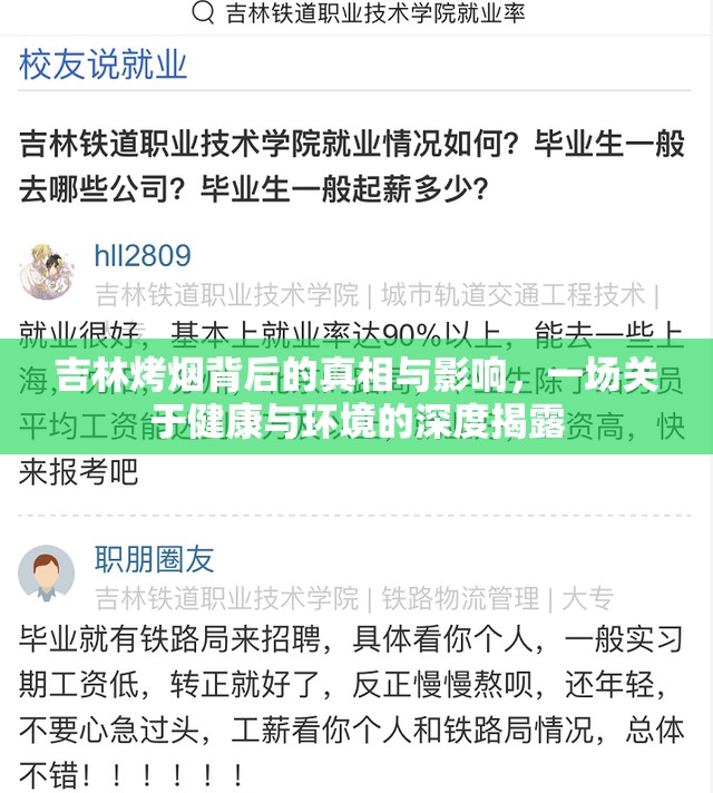吉林烤煙背后的真相與影響，一場(chǎng)關(guān)于健康與環(huán)境的深度揭露