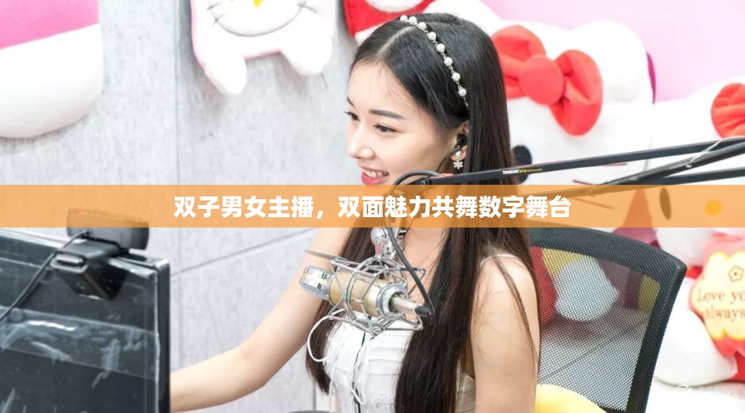 雙子男女主播，雙面魅力共舞數(shù)字舞臺(tái)