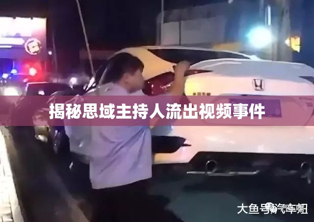 揭秘思域主持人流出視頻事件
