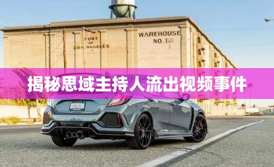 揭秘思域主持人流出視頻事件