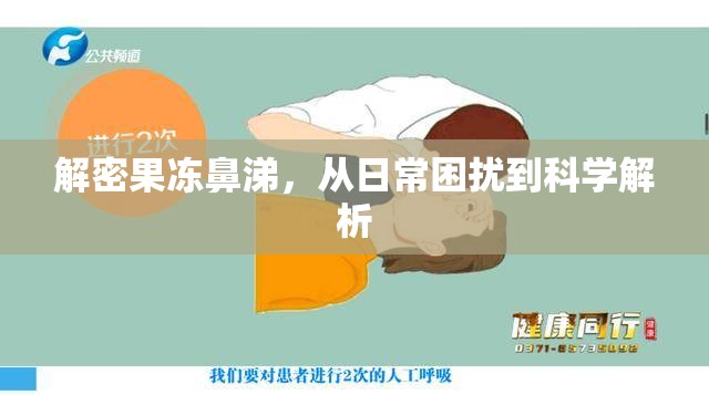解密果凍鼻涕，從日常困擾到科學(xué)解析