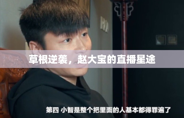 草根逆襲，趙大寶的直播星途