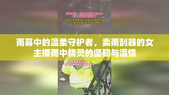 雨幕中的溫柔守護(hù)者，賣(mài)雨刮器的女主播雨中精靈的堅(jiān)韌與溫情