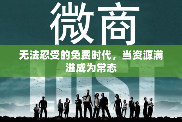 無法忍受的免費(fèi)時(shí)代，當(dāng)資源滿溢成為常態(tài)