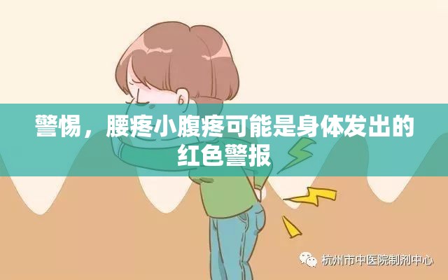警惕，腰疼小腹疼可能是身體發(fā)出的紅色警報
