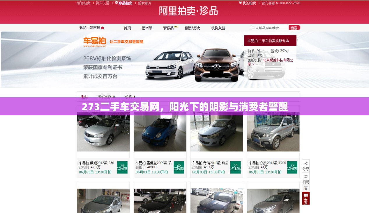 273二手車交易網(wǎng)，陽光下的陰影與消費(fèi)者警醒