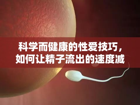 科學(xué)而健康的性愛技巧，如何讓精子流出的速度減緩