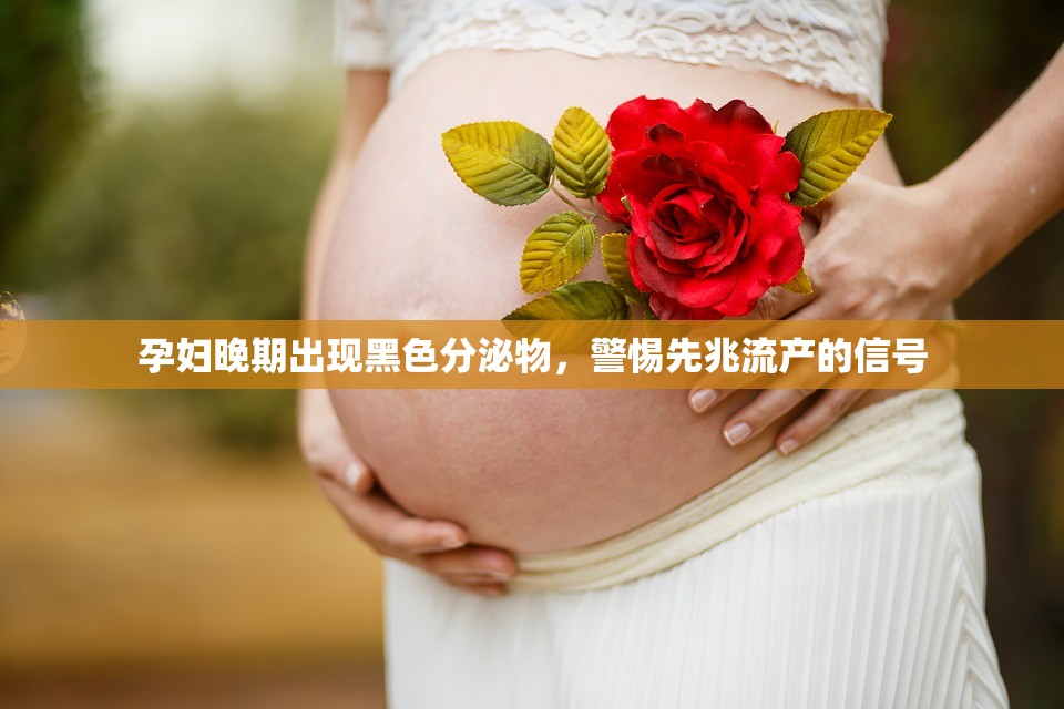 孕婦晚期出現(xiàn)黑色分泌物，警惕先兆流產(chǎn)的信號(hào)
