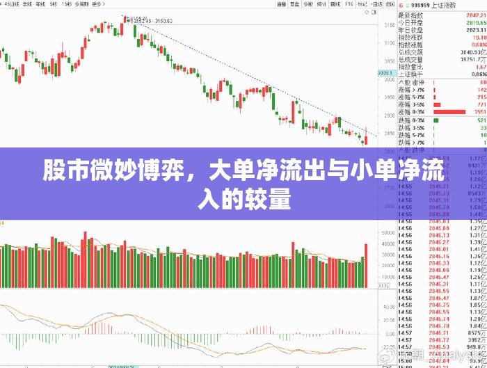 股市微妙博弈，大單凈流出與小單凈流入的較量