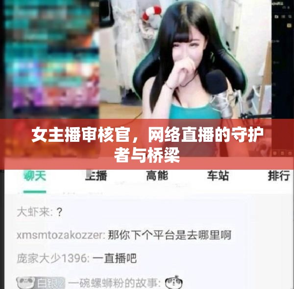 女主播審核官，網(wǎng)絡直播的守護者與橋梁