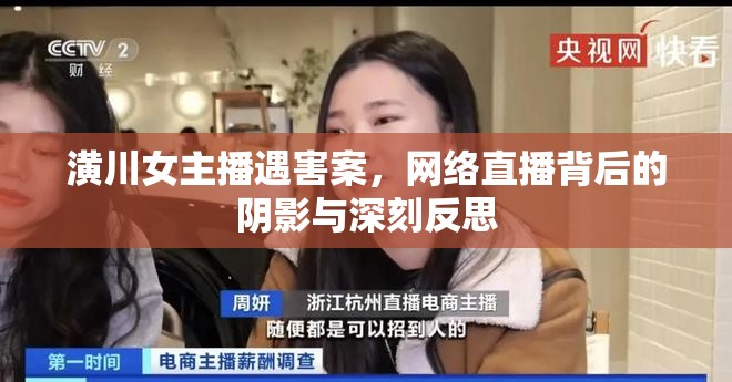 潢川女主播遇害案，網(wǎng)絡(luò)直播背后的陰影與深刻反思