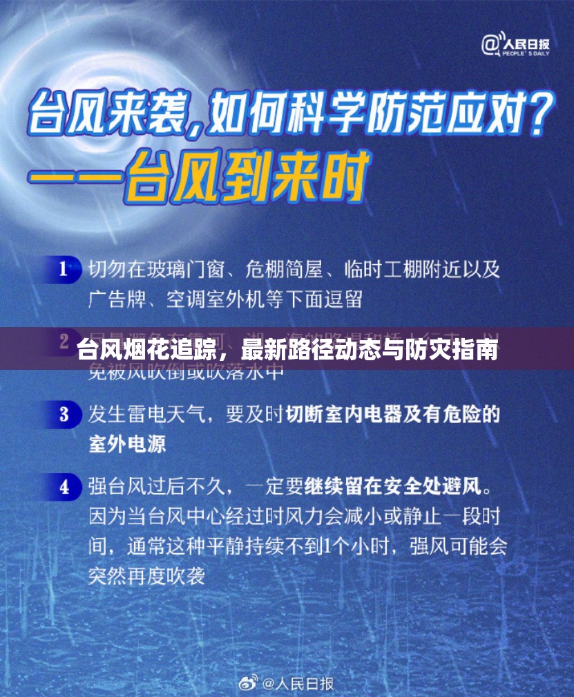 臺(tái)風(fēng)煙花追蹤，最新路徑動(dòng)態(tài)與防災(zāi)指南