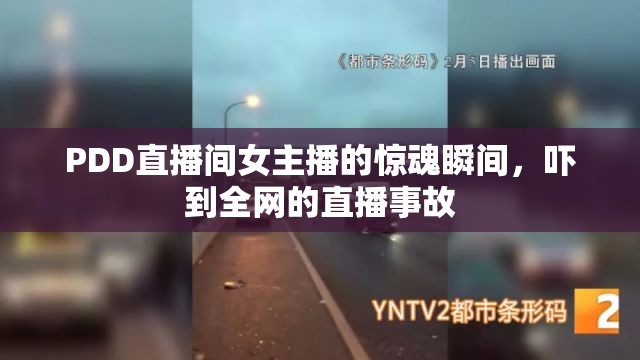 PDD直播間女主播的驚魂瞬間，嚇到全網(wǎng)的直播事故