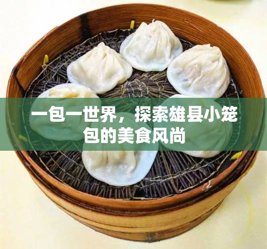 一包一世界，探索雄縣小籠包的美食風(fēng)尚