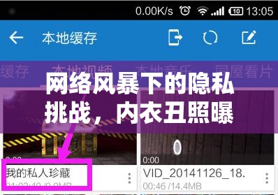 網(wǎng)絡(luò)風(fēng)暴下的隱私挑戰(zhàn)，內(nèi)衣丑照曝光事件的揭秘與反思