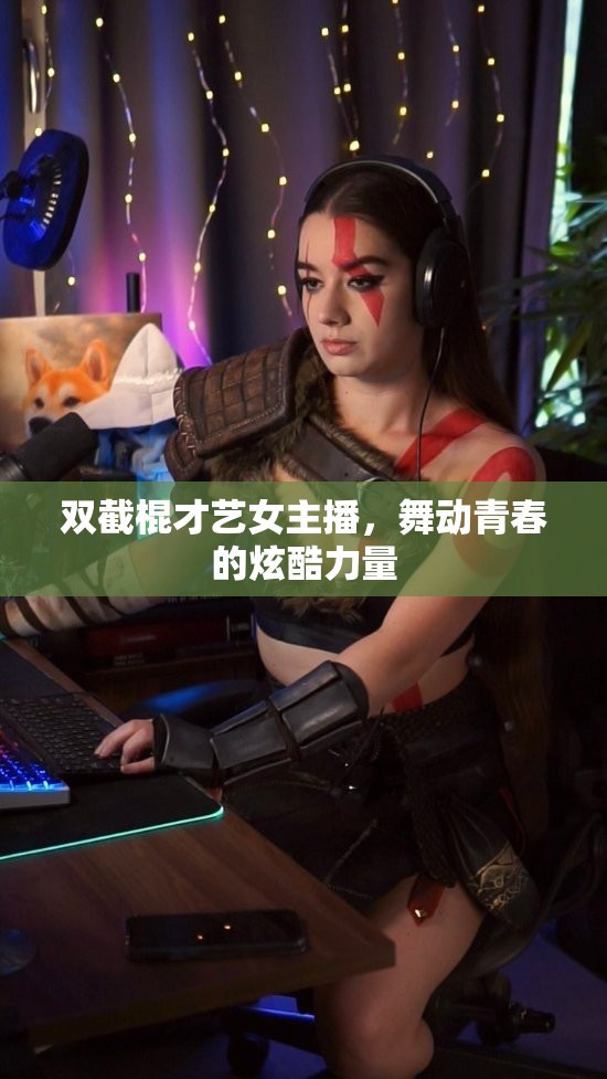 雙截棍才藝女主播，舞動青春的炫酷力量