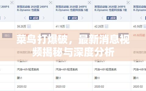 菜鳥打爆破，最新消息視頻揭秘與深度分析