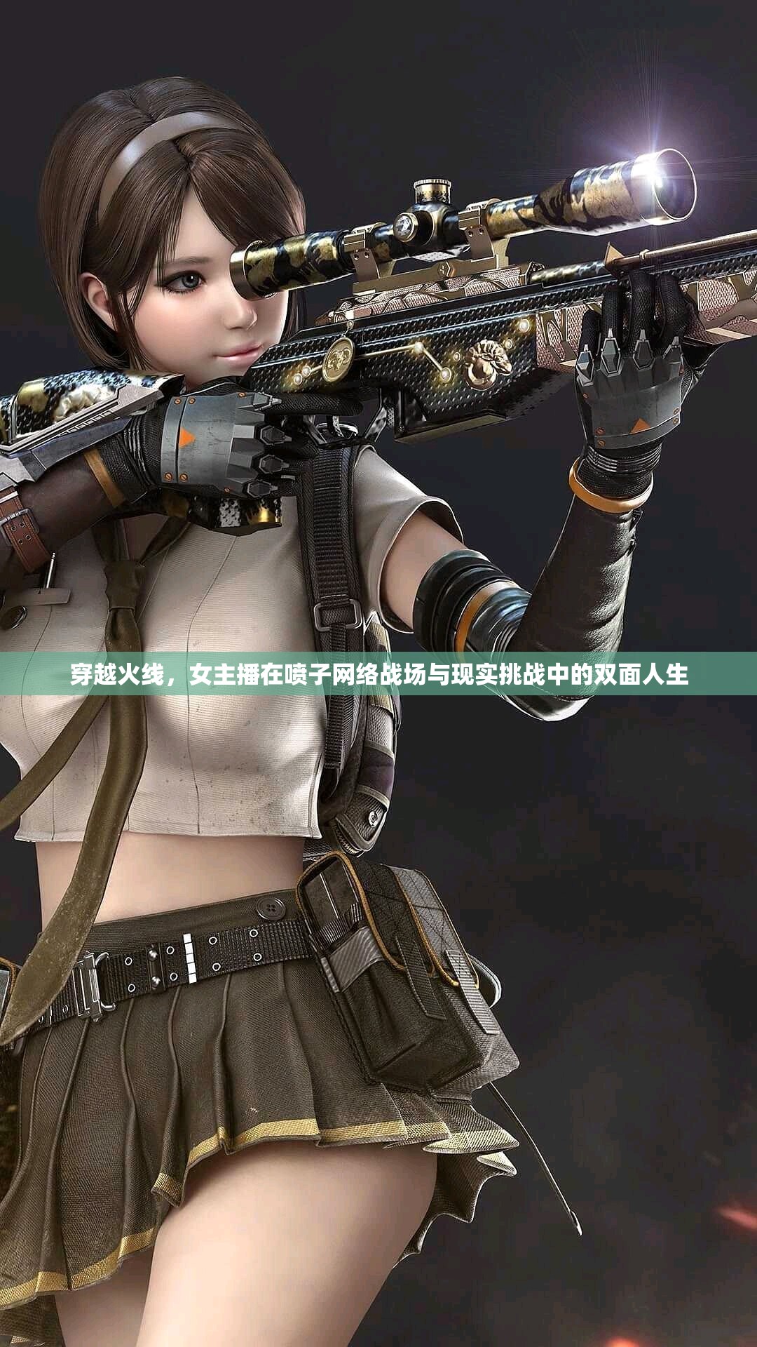 穿越火線，女主播在噴子網(wǎng)絡(luò)戰(zhàn)場與現(xiàn)實(shí)挑戰(zhàn)中的雙面人生