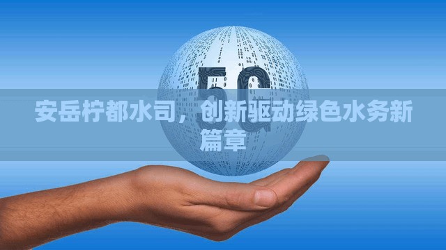 安岳檸都水司，創(chuàng)新驅(qū)動綠色水務(wù)新篇章