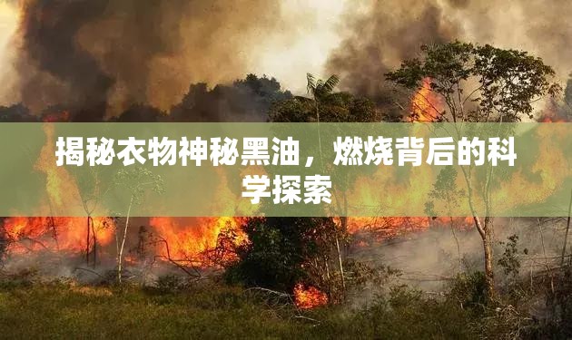 揭秘衣物神秘黑油，燃燒背后的科學(xué)探索