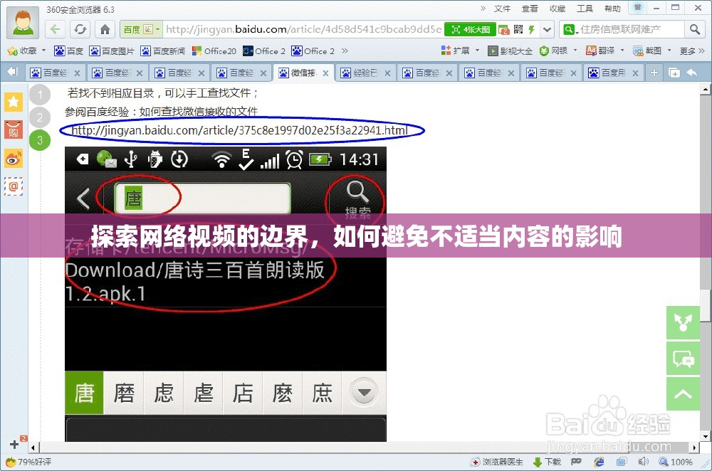 探索網(wǎng)絡(luò)視頻的邊界，如何避免不適當(dāng)內(nèi)容的影響