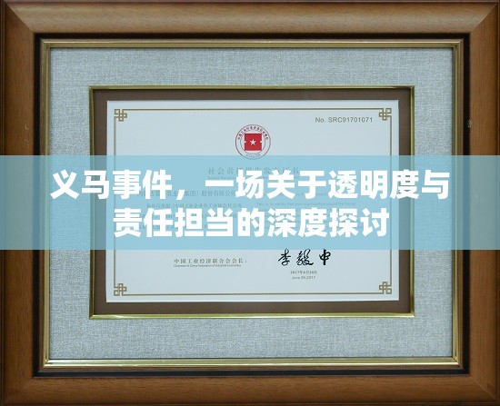 義馬事件，一場關(guān)于透明度與責(zé)任擔(dān)當(dāng)?shù)纳疃忍接? title=